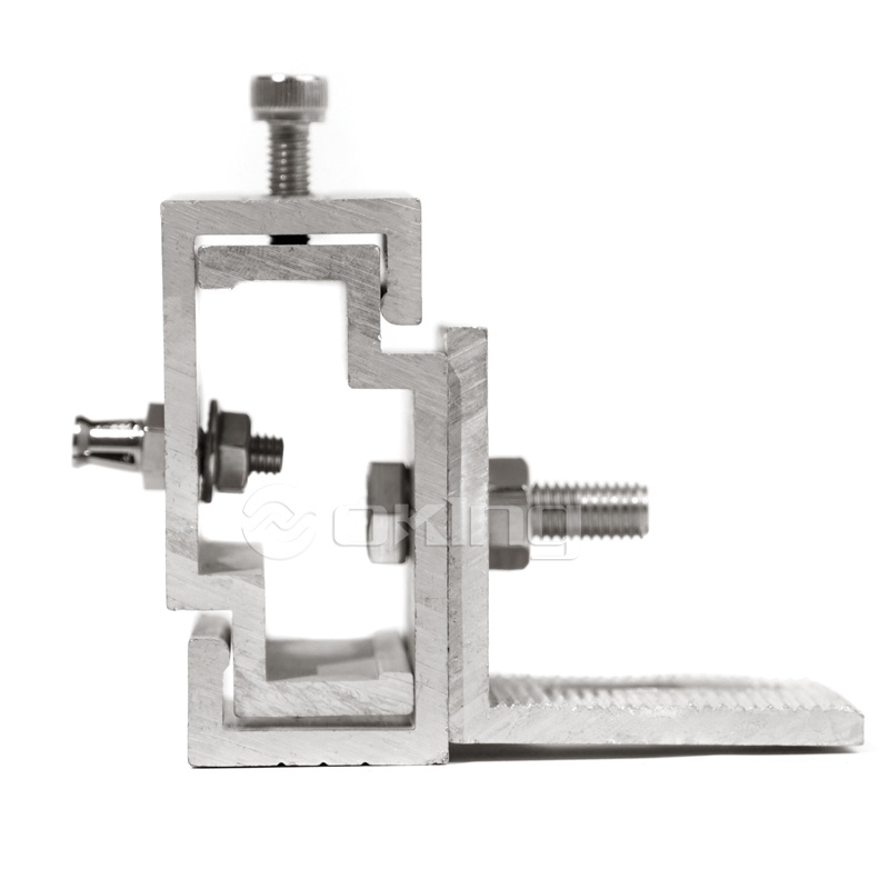 Aloi aluminium M & C Bracket untuk sistem pelapisan jubin batu